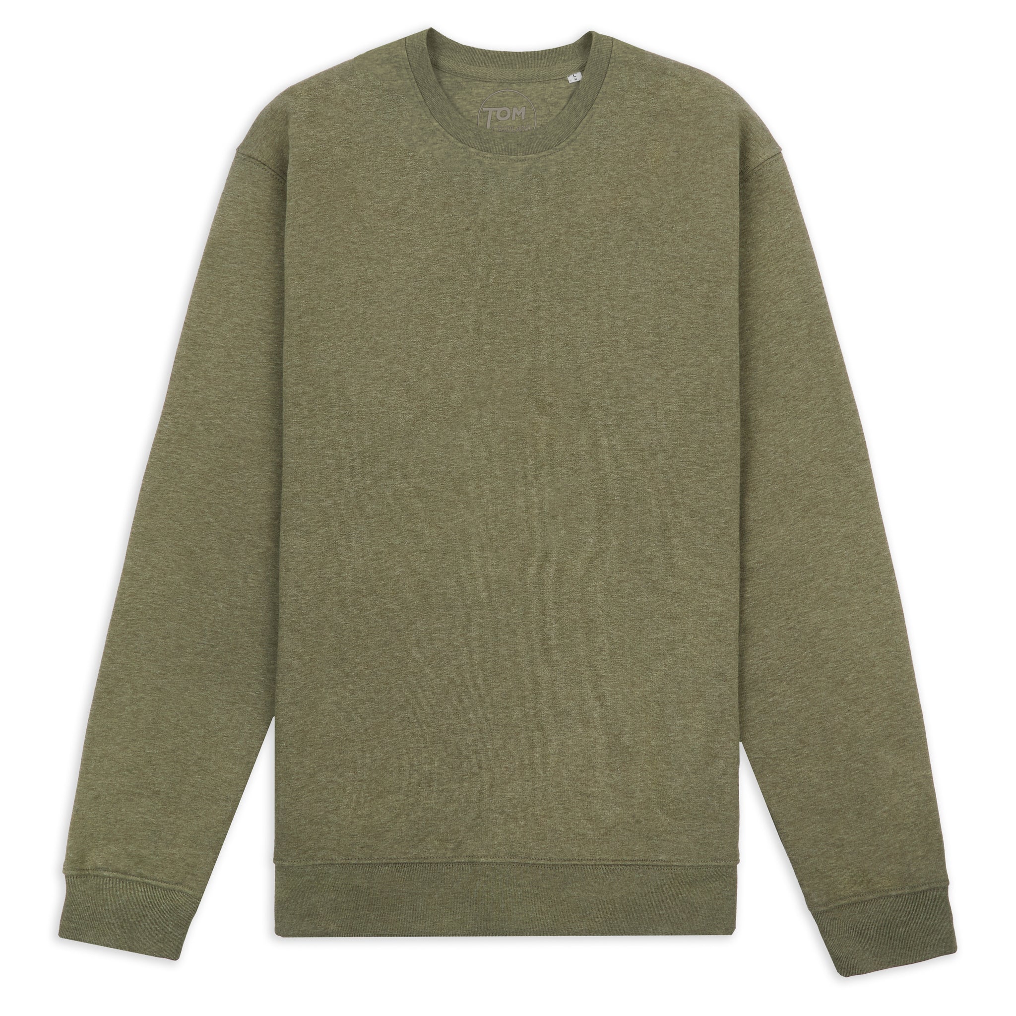 Olive Green 30 Year Sweatshirt | Sustainable fashion by Tom Cridland